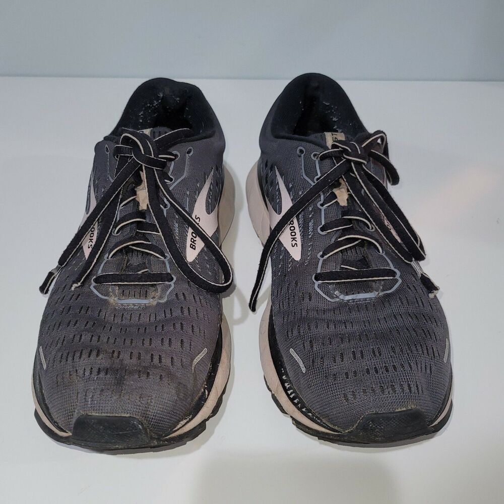 Brooks Women’s Ghost 13, Dark Grey Road Running Shoes, Size 8 Wide.